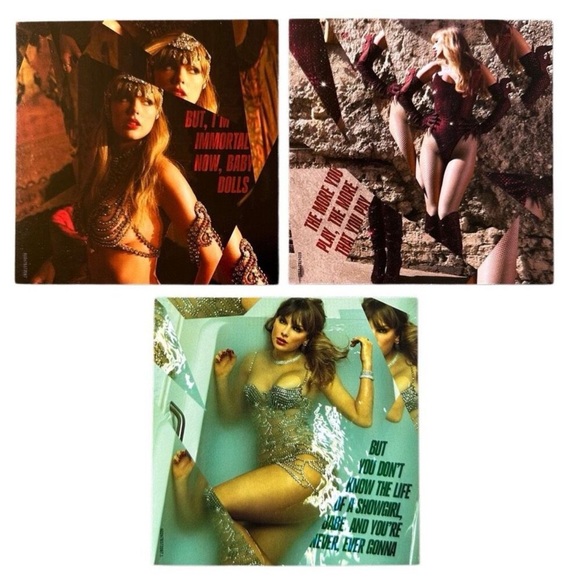 The Life of a Showgirl: Sweat and Vanilla Perfume Edition Limited Release. NO CD - Picture 3 of 4